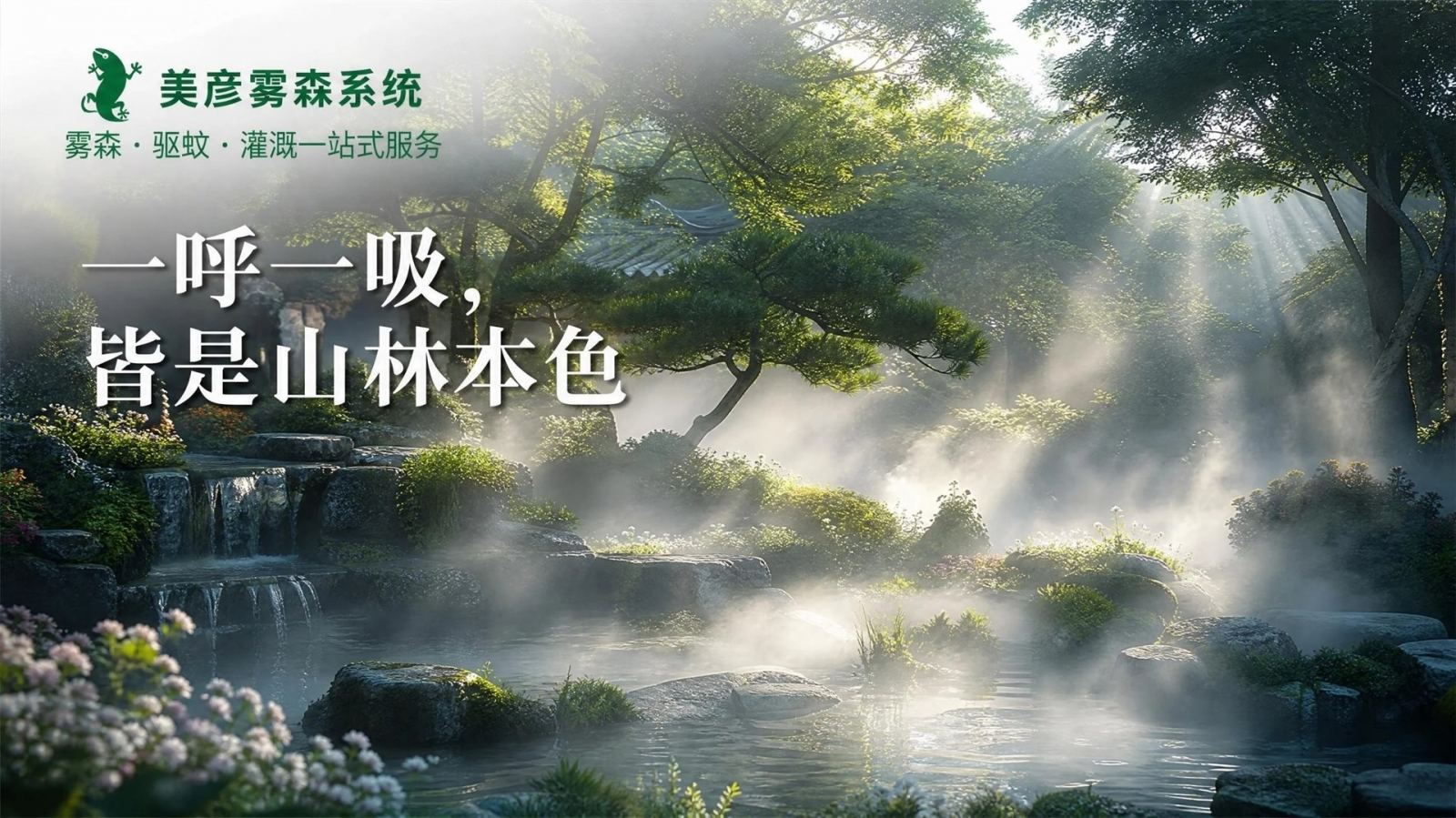 五指山户外喷雾降温系统
